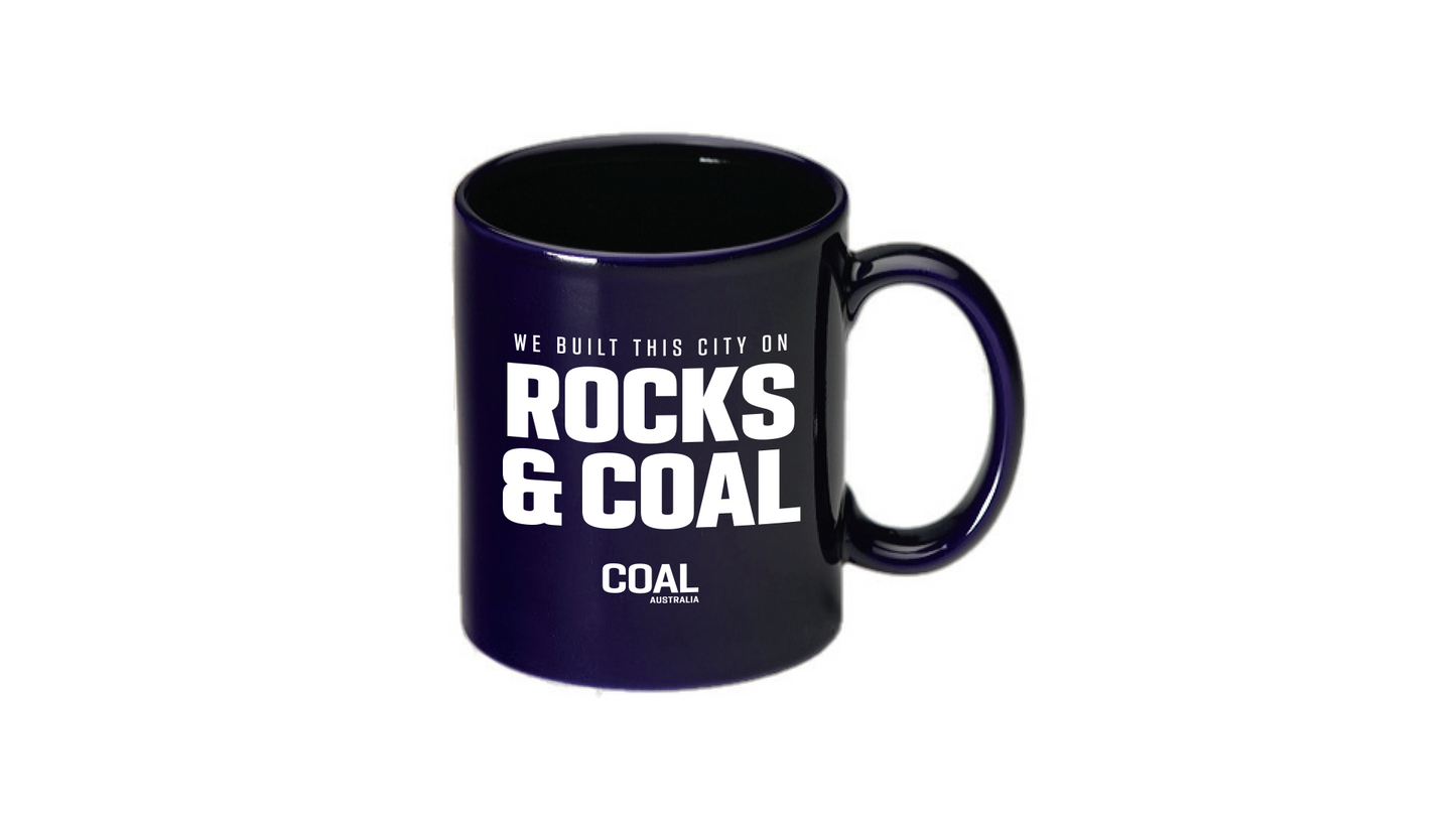 "Rocks & Coal" Coffee Mug